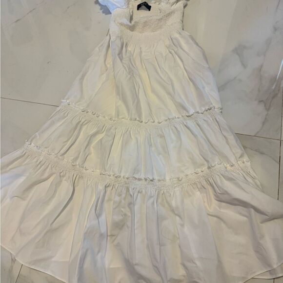 Elegant White sundress. BY OPT #14 - Picture 6 of 9